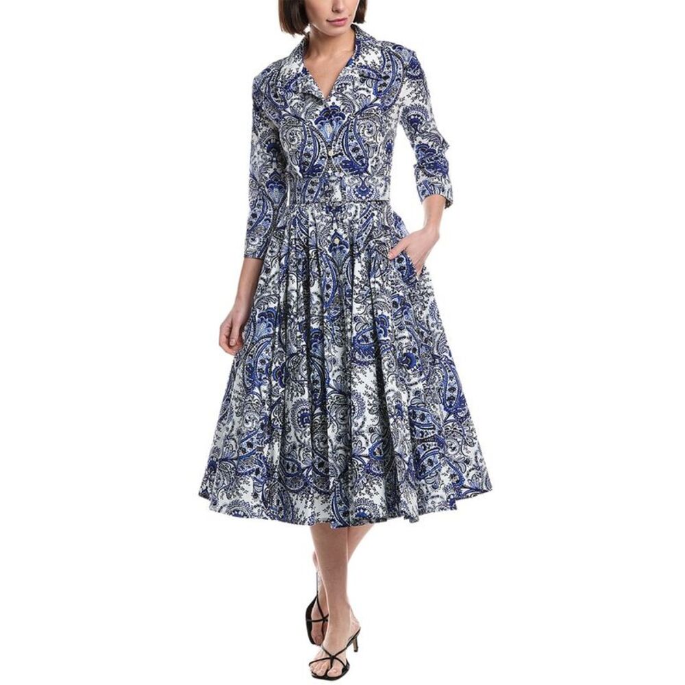 Samantha Sung Womens  Laurent Shirtdress